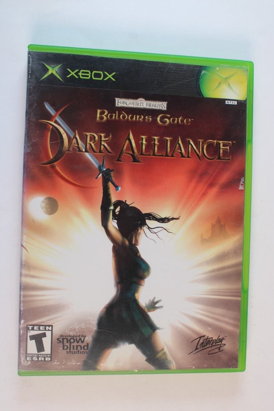 Baldur's Gate: Dark Alliance (Microsoft Xbox, 2002) Complete, Tested/Works